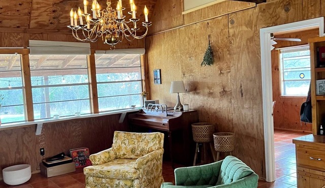 Rustic & Cozy Home with Workspace on 9 acres of Forest