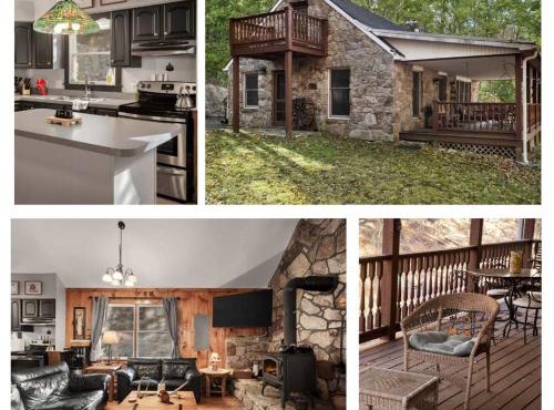Rustic retreat w kitchen & deck
