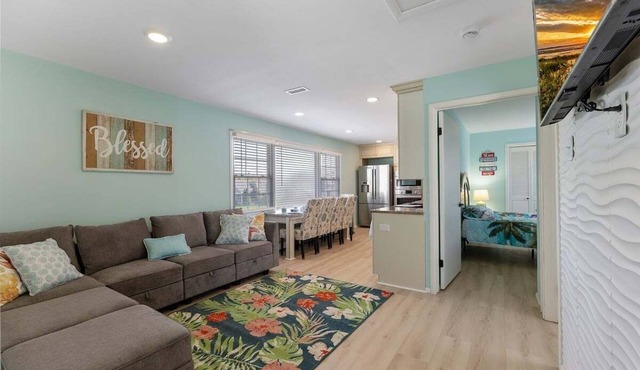 Short Walk to the Beach Modern 2 BR Summer Getaway