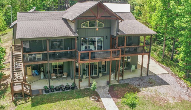 Sip & Stay - Lakefront Retreat with Private Dock & Water Toys