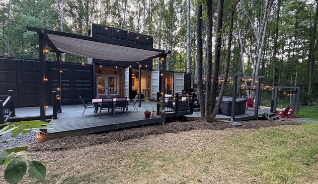 Steel Magnolia - Lake Anna's Only Container Vacation Rental Home