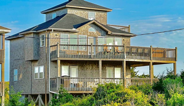 Steps From Oceanfront. Luxury Bath & Kitchen. Nat'l Seashore & Lighthouse Views in Frisco