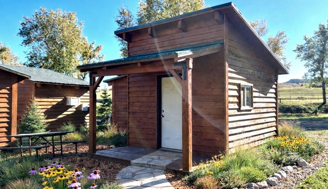 Sturgis Camping Cabin with Queen Bed