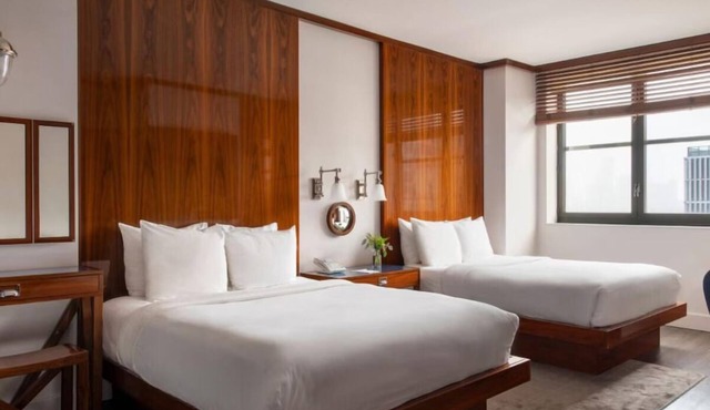 Superior 2 Double, Hotel Hugo, Stunning Rooftop Bar, 2 miles from Times Square