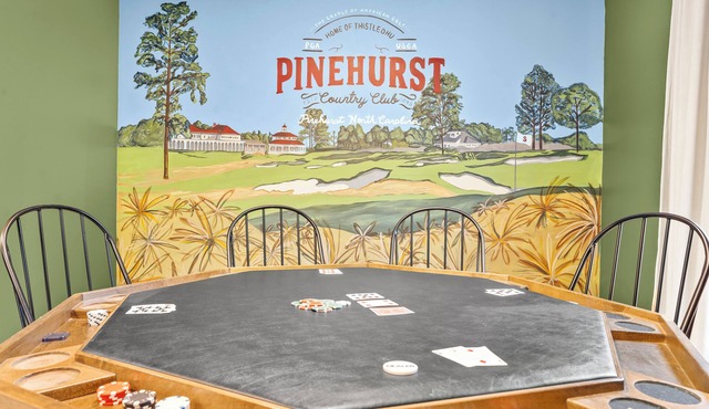 The 19th Hole - Poker Table - 2 mins to Pinehurst