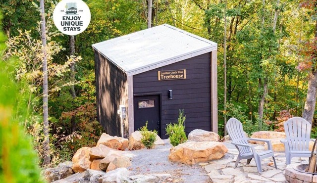 The Atlas Cedar Treehouse at Treetop Escapes!
