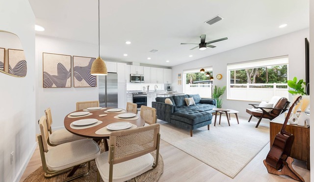 The Augustine Abode: Your Peaceful Coastal Retreat, close to Historic Downtown in St. Augustine