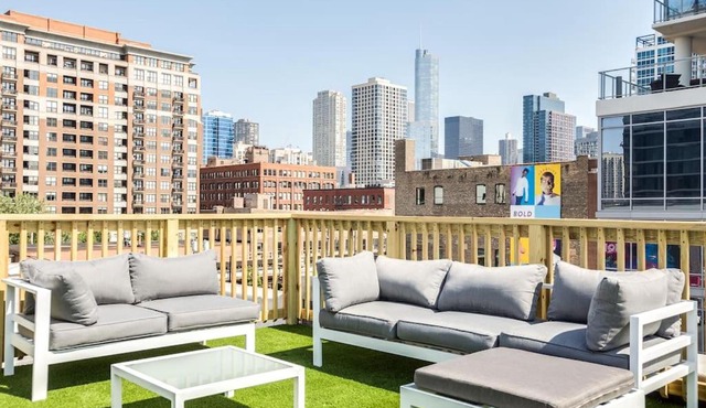 The Orleans Floor 3 Private rooftop deck