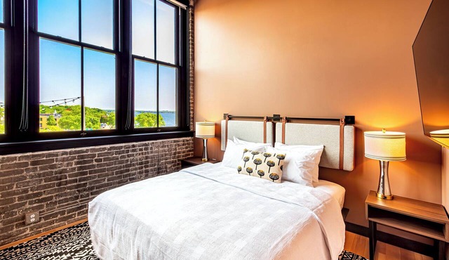 Two bedroom suite with city views in the heart of downtown Madison