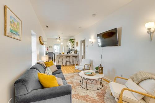 Walk to Beach: Keansburg Home w/Patio & Fire Pit!