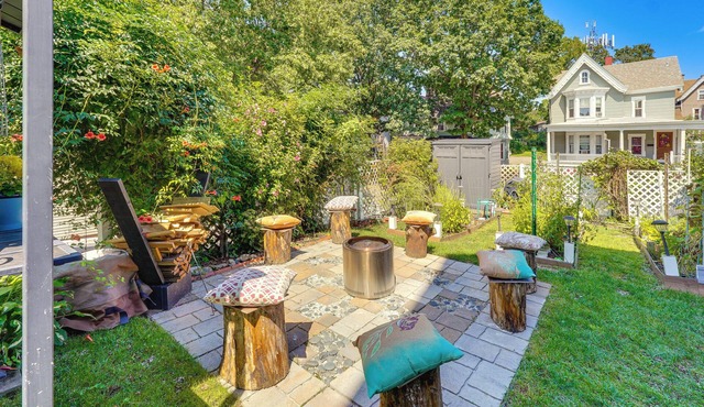 Walkable Poughkeepsie Apartment w/Shared Yard!
