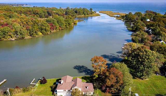 Waterfront Deale Home with Hot Tub and Bay Access