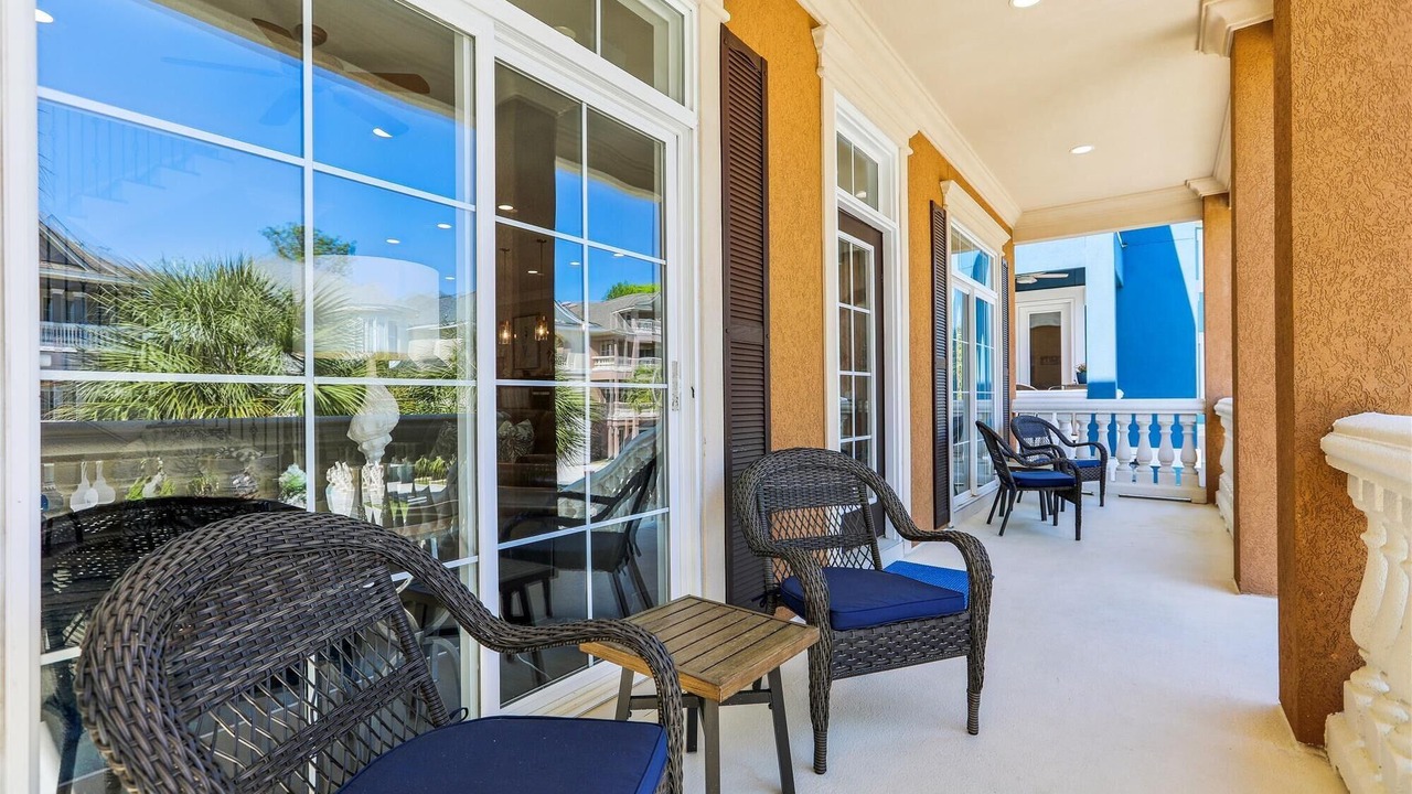 Photo of Patio Balcony in Palmetto Dunes