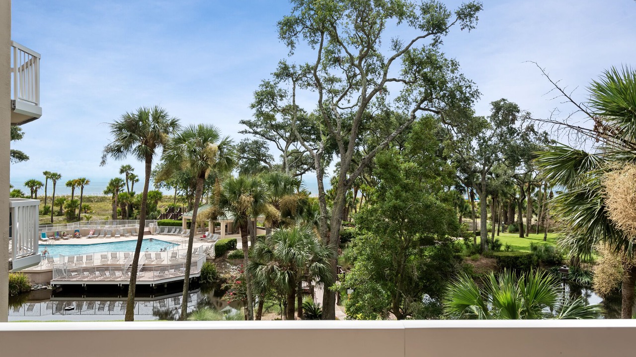 Photo of Patio Balcony in Palmetto Dunes