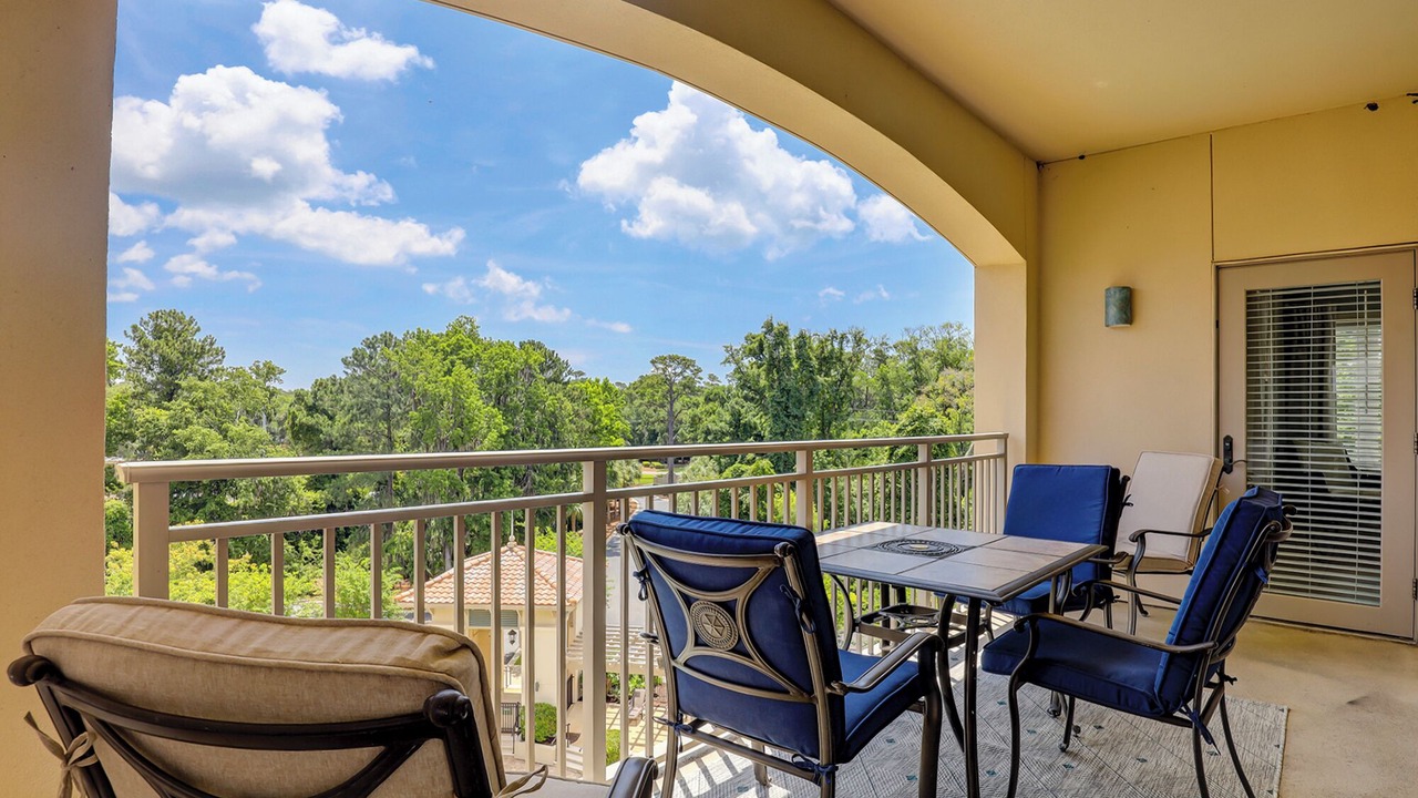 Photo of Patio Balcony in Palmetto Dunes