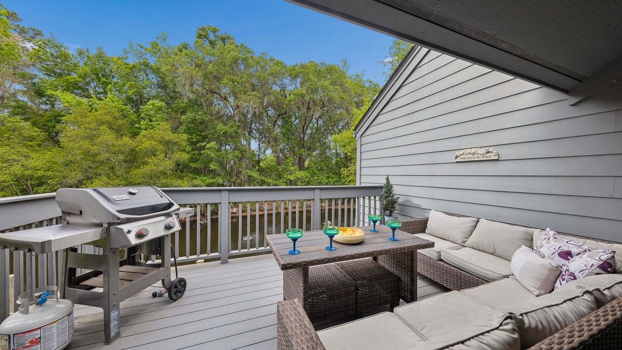 Photo of Patio Balcony in Palmetto Dunes