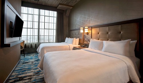 Suite, 2 Queen Beds, Accessible (Hearing)
