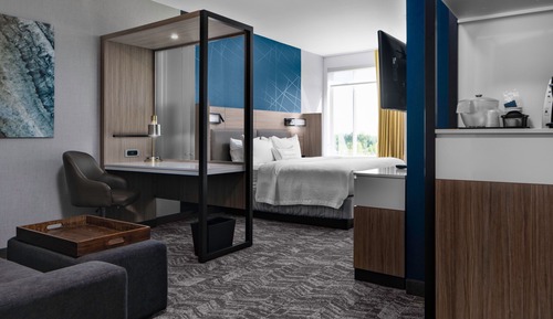 Suite, Multiple Beds, Hearing Accessible (Roll-in Shower)
