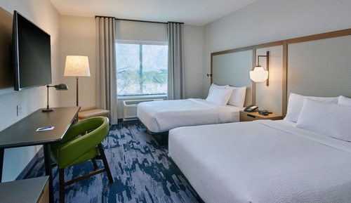 Room, 2 Queen Beds (High Floor)