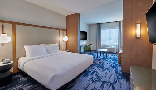 Suite, 1 King Bed with Sofa bed