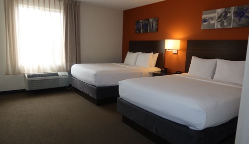 Suite, 2 Queen Beds, Accessible, Non Smoking (Efficiency)
