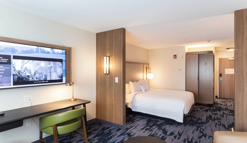 Suite, 1 King Bed with Sofa bed, Mobility Accessible, River View (Accessible Bathtub)