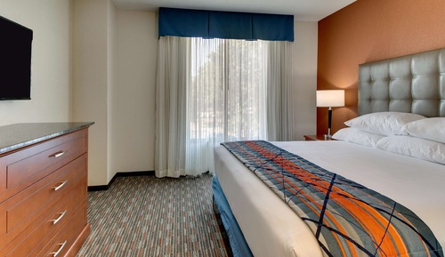 Room, 1 King Bed, Accessible (Meeting, Roll-In Shower, 2 Rooms)