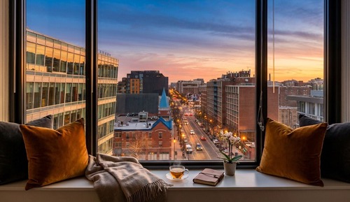 Luxury Penthouse, Balcony, City View