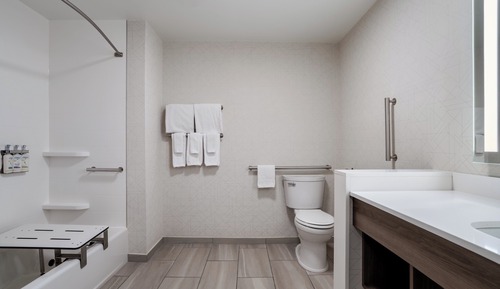 Suite, 1 King Bed, Accessible Bathtub (Mobility)