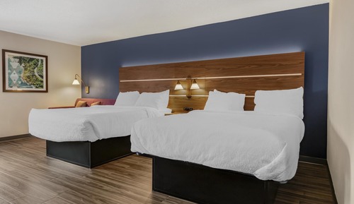 Standard Room, 2 Queen Beds, Non Smoking, Refrigerator & Microwave (with Single Sofabed)