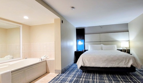 Suite, 1 King Bed, Accessible (Additional Living Area)