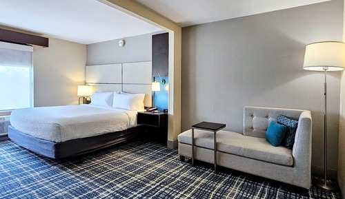 Standard Room, 1 King Bed, Accessible (Communications, Roll-in Shower)