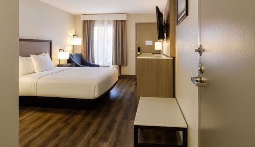 Room, 1 Queen Bed, Mobility Accessible, Non Smoking (Mobility, Roll-in Shower)
