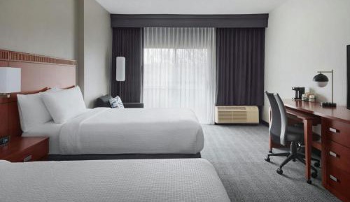 Guest Room with Two Double Beds