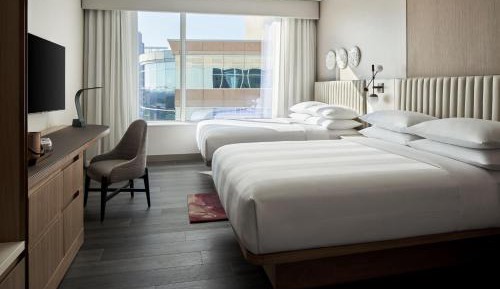 View Room, Guest room, 2 Queen,  City view (Hearing Accessible)