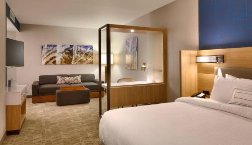 King Suite with Bathtub and Trundle Sofa - Mobility Access/Hearing Accessible