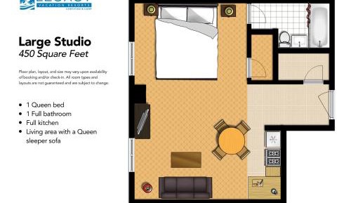 Deluxe Queen Studio 