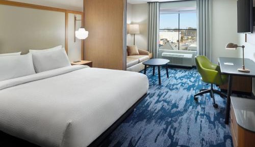 Larger King Room with City View and Sofa Bed