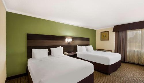 Queen Room with Two Queen Beds, Patio and Courtyard View - Non-Smoking/Ground Floor