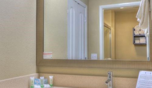 Mobility Accessible Room with Two Double Beds with Roll-In Shower