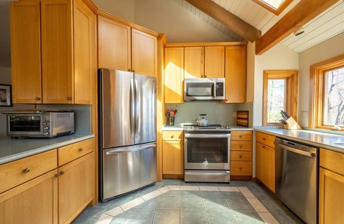 Selby-on-the-Bay Cottage | Waterfront nature retreat, contemporary home w/pier by Annapolis. Pet Friendly!