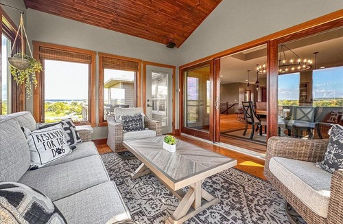 Hanover House | Breathtaking 360 Degree Views! Private Swim Pond, Sauna & Home Gym On 43 Acres!